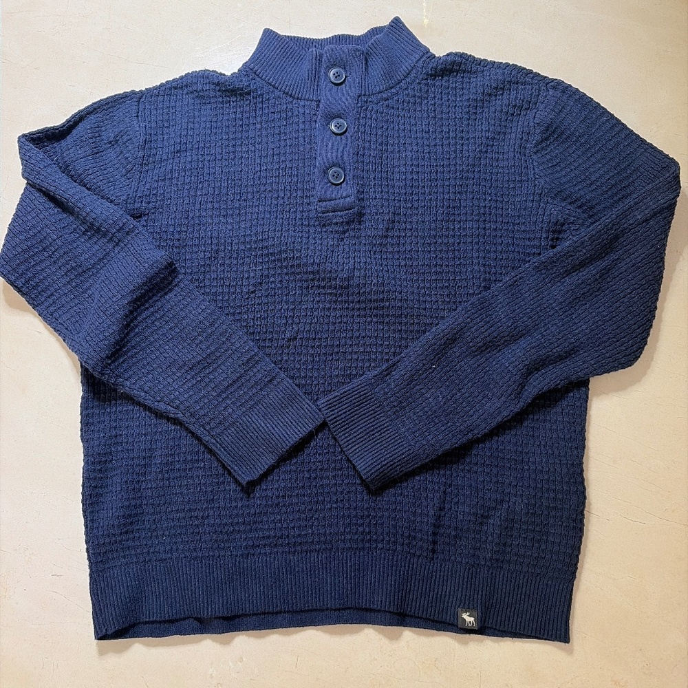 Abercrombie Kids Waffle Weave Sweater, size 11/12